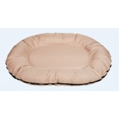 CAZO Oval Bed beige - овално кучешко легло от непромокаема материя